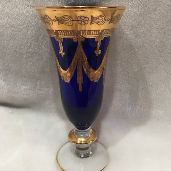 Interglass 24K Gold Italian Glassware - Picture 1 of 6